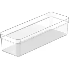 OU - Organizador cajón 22,5x7,5x5,6 cm transparente
