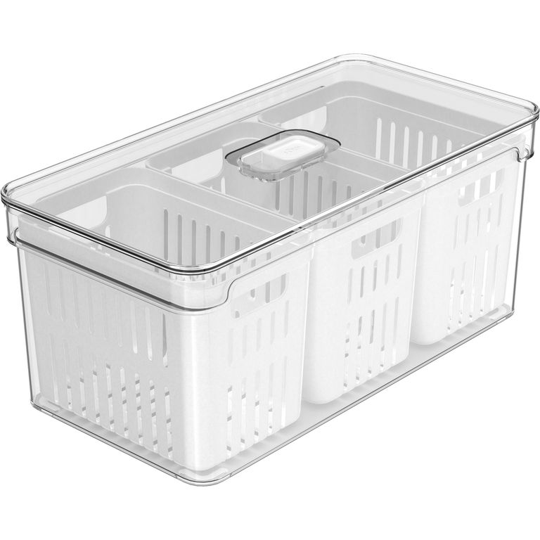 Organizador de refrigerador 3 cestas 5 l
