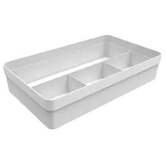 OU - Organizador cajones 34.5x7.5x Blanco