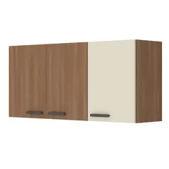 VEKKAHOME - Mueble De Cocina Aéreo Mia 120 cm Beige