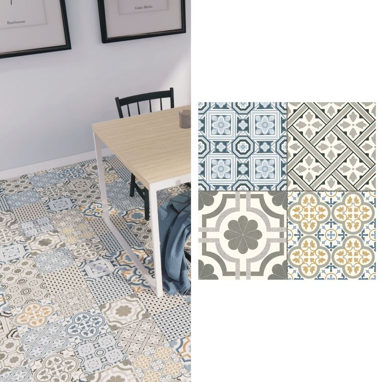 Porcelanato 45x45 cm Windsor Variado 1.22 m2