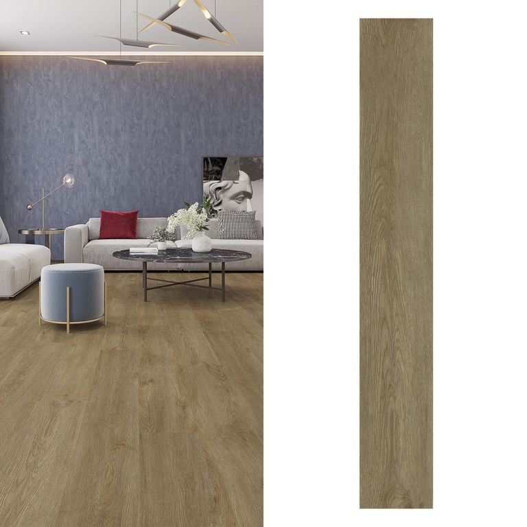 Piso Vinílico 5 mm 18.3x121.9 cm Lignum Roble 2.23 m2