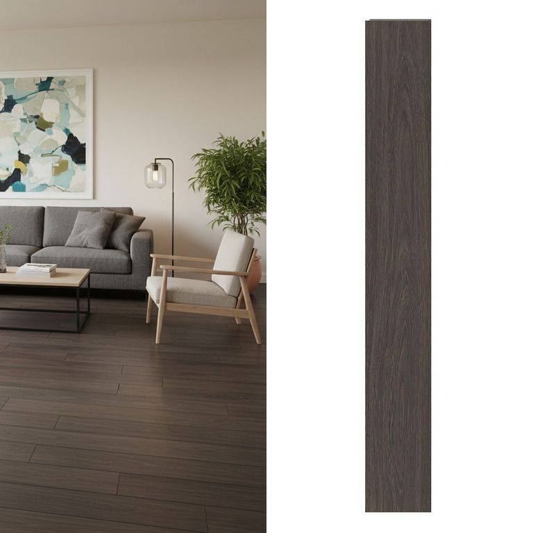 Piso Laminado 7.5 mm Corvina Café 2.29 m2
