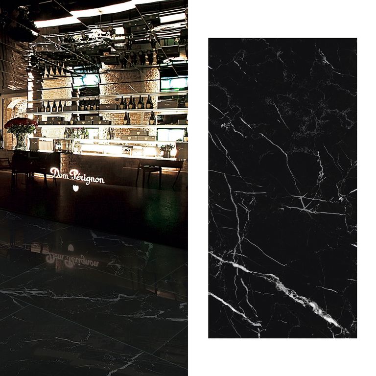 Porcelanato 60x120 cm Prestige Negro 1.44 m2