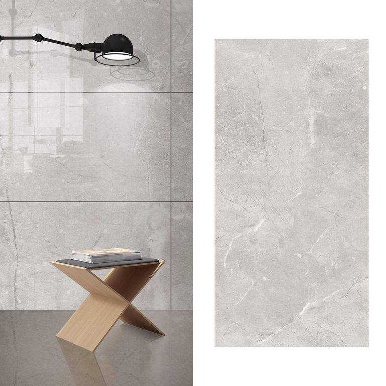 Porcelanato 60x120 cm Deluxe Blanco 1.44 m2