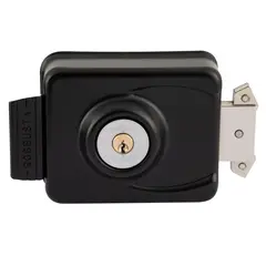 POLI - Cerradura Acceso Sobreponer con Caja Negro Robbusta 7300