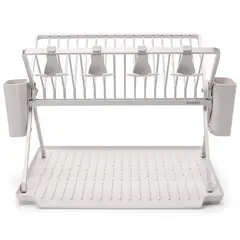 BRABANTIA - Secaplatos pleglable Grande Light Grey