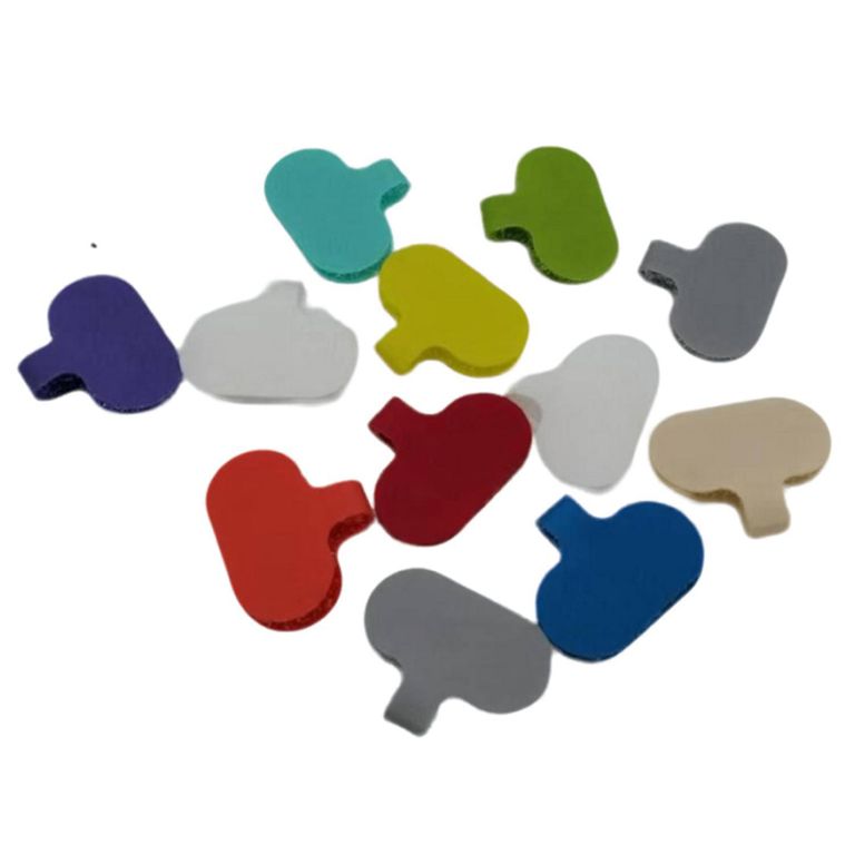 Set De 12 Marcadores Identificadores Para Cables Genérico