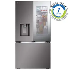 LG - Refrigerador French Door No Frost 738 Litros Inox GM89SXD