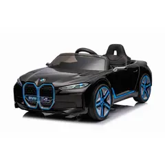 KIDSCOOL - Auto Batería BMW I4 Negro 12V-2 Motores