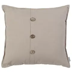 SOHOME - Cojín Boton 50x50 cm Camel