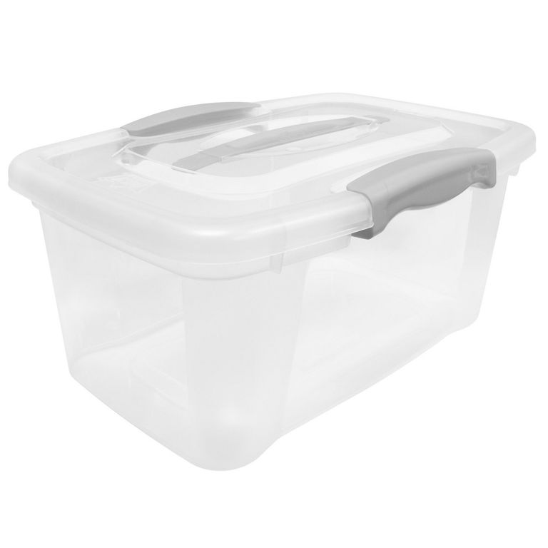 Caja 22.3x15x32.7 cm 6.5 l Transparente