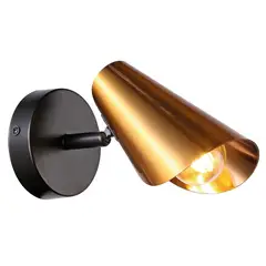 BP ILUMINACION - Foco Sobrepuesto Rossi Antique 1 Luz Metal Amarillo/Dorado 40 W 0 cm