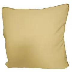 ATMOSPHERA HOME - Cojín Lino Borde Felpa Crudo 55x55 cm