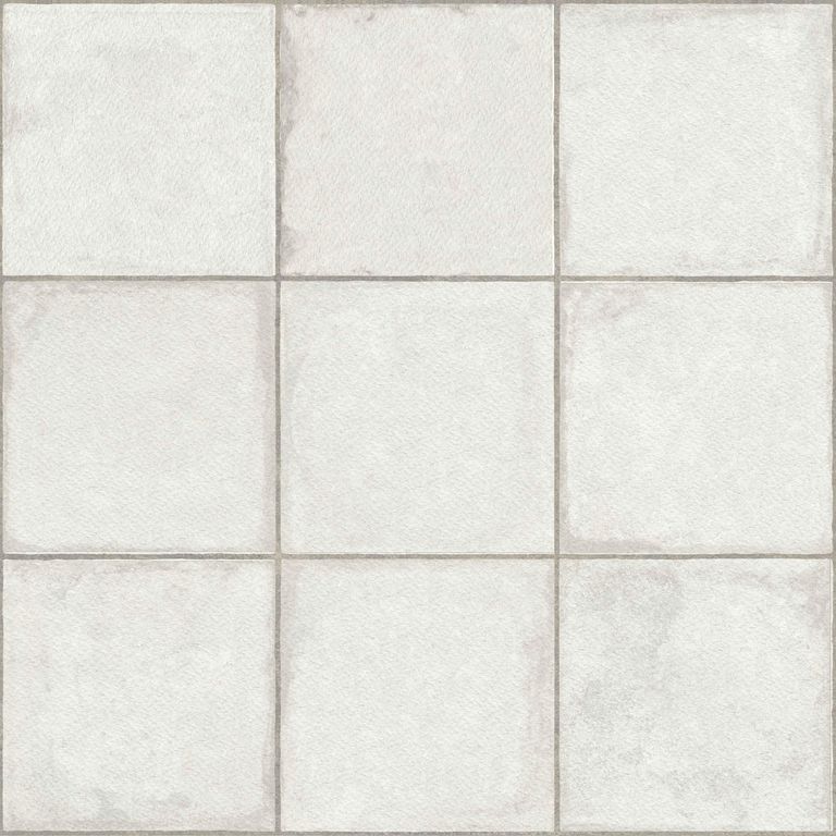 Cerámica 45.3x45.3 cm Flowers Base Blanco 2.26 m2