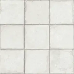 CORDILLERA - Cerámica 45.3x45.3 cm Flowers Base Blanco 2.26 m2