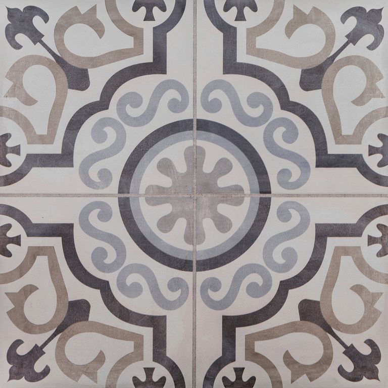 Cerámica 45x45 cm Fez Blanco/Gris 2.29 m2