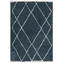 IDETEX - Alfombra Guiza 150x200 cm Polipropileno Turquesa