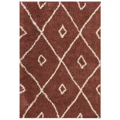 IDETEX - Alfombra Guiza 170x230 cm Polipropileno Terracota