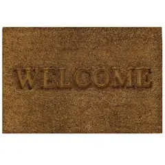 IDETEX - Limpiapiés welcome 60x120 cm Coco Café