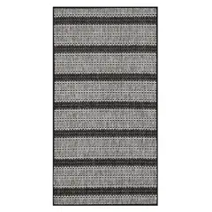 IDETEX - Alfombra Lower 67x120 cm Polipropileno Negro