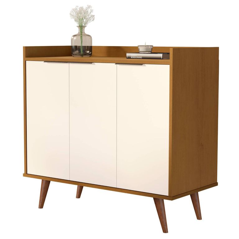 Buffet Luxor Caramelo perla 90x42x82.5 cm