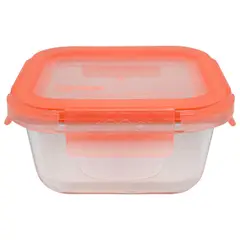 KEEP - Contenedor Hermético Cuadrado Vidrio 310 ml