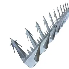 HOGA - Punta Reja Tiburón Estrella Galvanizada 10 Cm 1,25 M