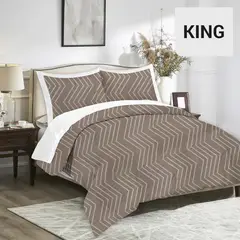 HEBRA - Plumón Jacquard Gris