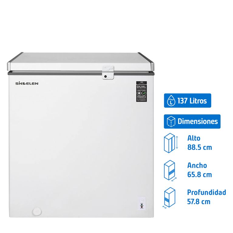 Freezer Horizontal 137 Litros SFH-152BL