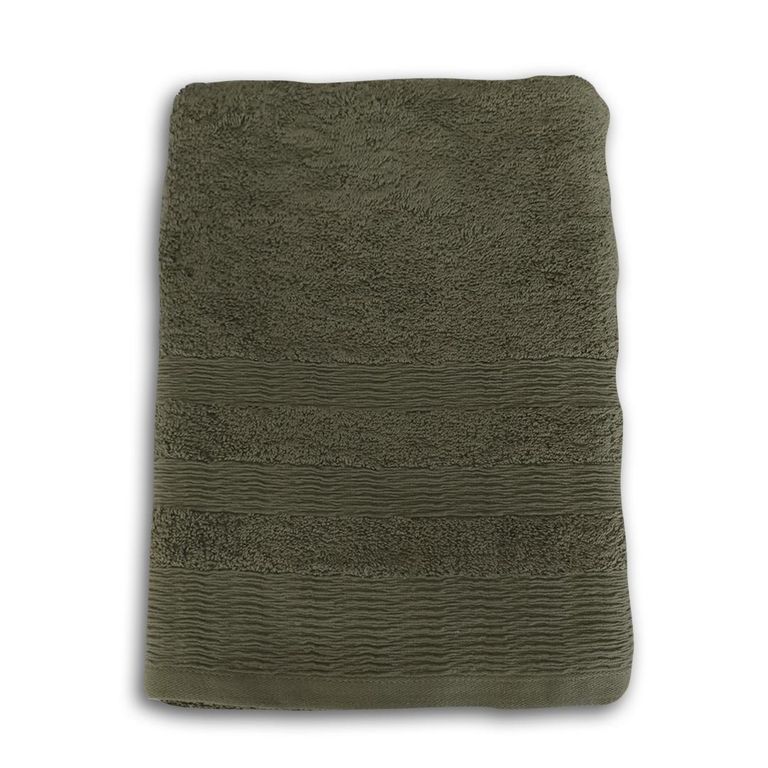 Set de 2 Toallas 500 gr Algodón 70x140 cm Verde