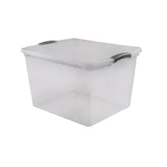 WENCO - Caja Wenbox 40x32x53 cm 45 l Transparente