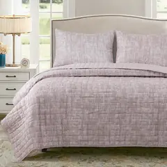 DIB - Quilt Textura Taupe 2 plazas