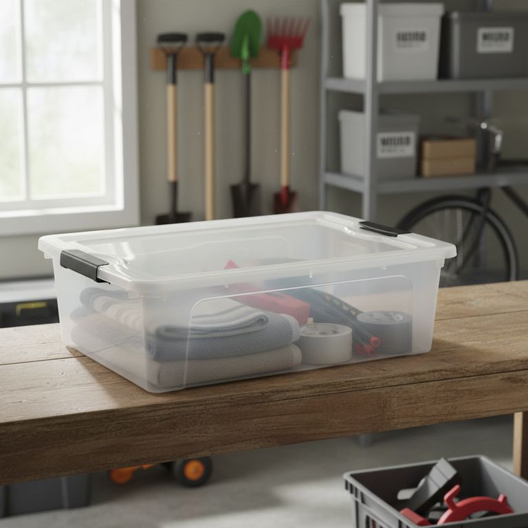 Caja 41.8x16.4x60.3 cm 30 l Transparente