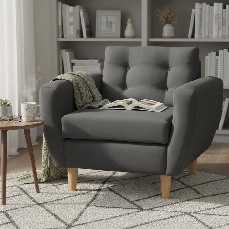 Sillón 1 cuerpo BOTE 1C 95x80x83 cm Gris