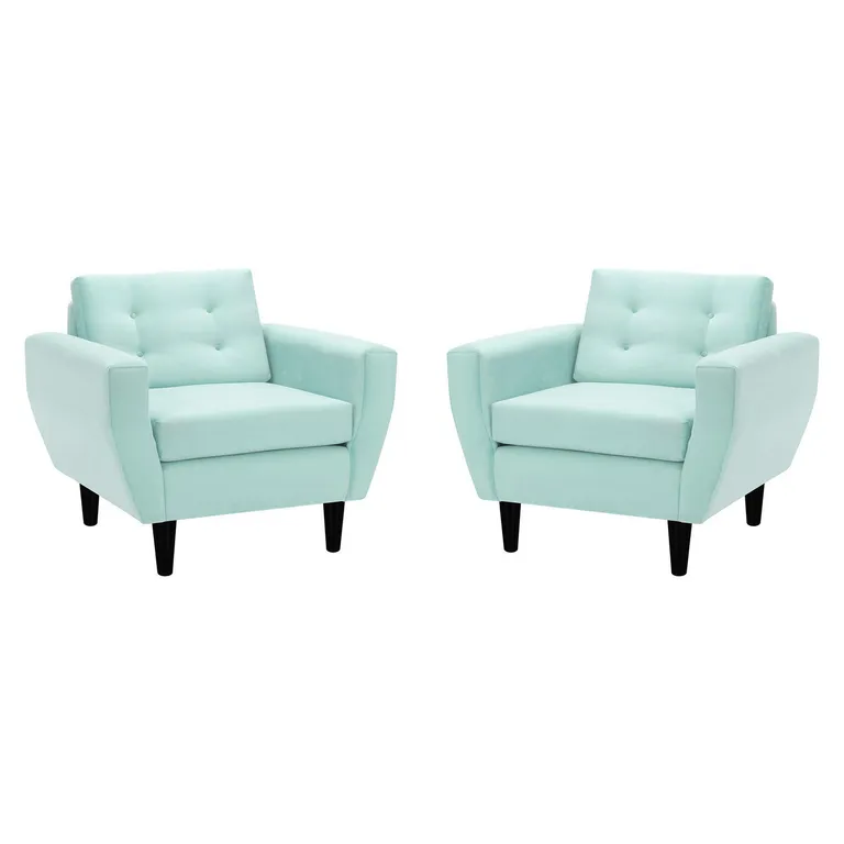 Set de 2 sillones 1 cuerpo BOTE 1C 95x80x83 cm Verde