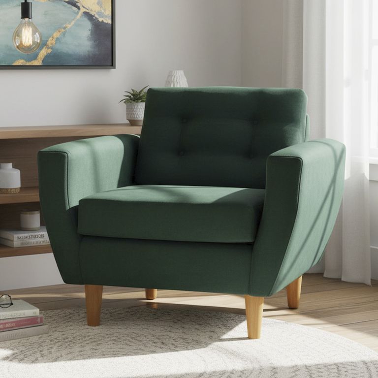 Sillón 1 cuerpo BOTE 1C 95x80x83 cm Verde