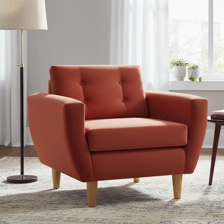Sillón 1 cuerpo BOTE 1C 95x80x83 cm Naranjo