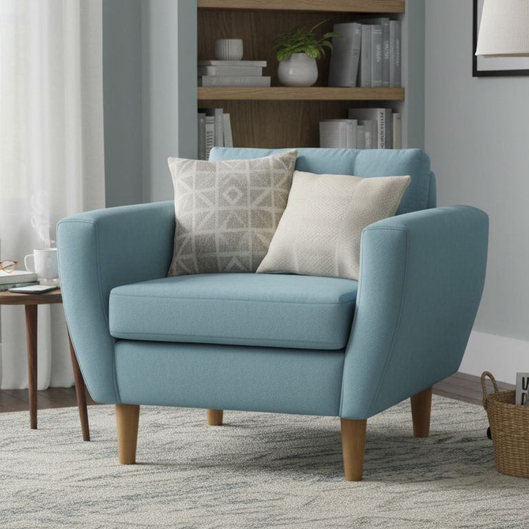 Sillón 1 cuerpo BOTE 1C 95x80x83 cm Azul