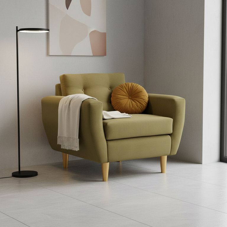 Sillón 1 cuerpo BOTE 1C 95x80x83 cm Verde