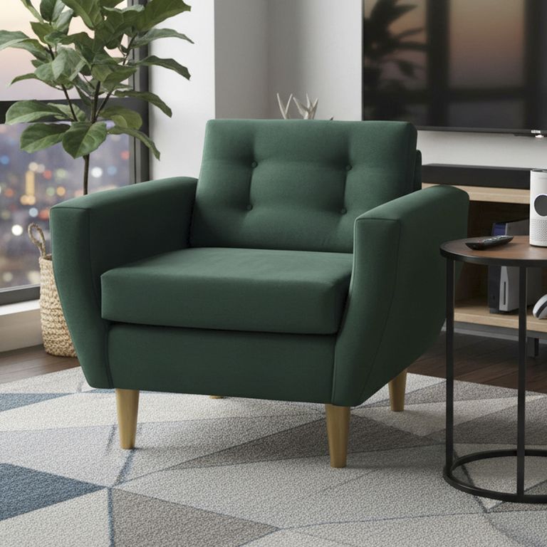 Sillón 1 cuerpo BOTE 1C 95x80x83 cm Verde