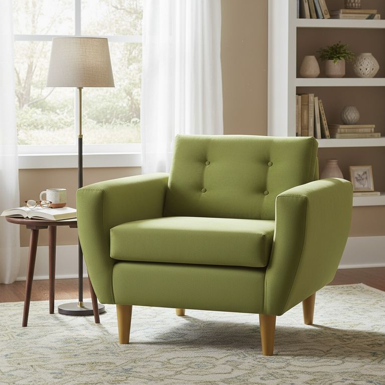 Sillón 1 cuerpo BOTE 1C 95x80x83 cm Verde
