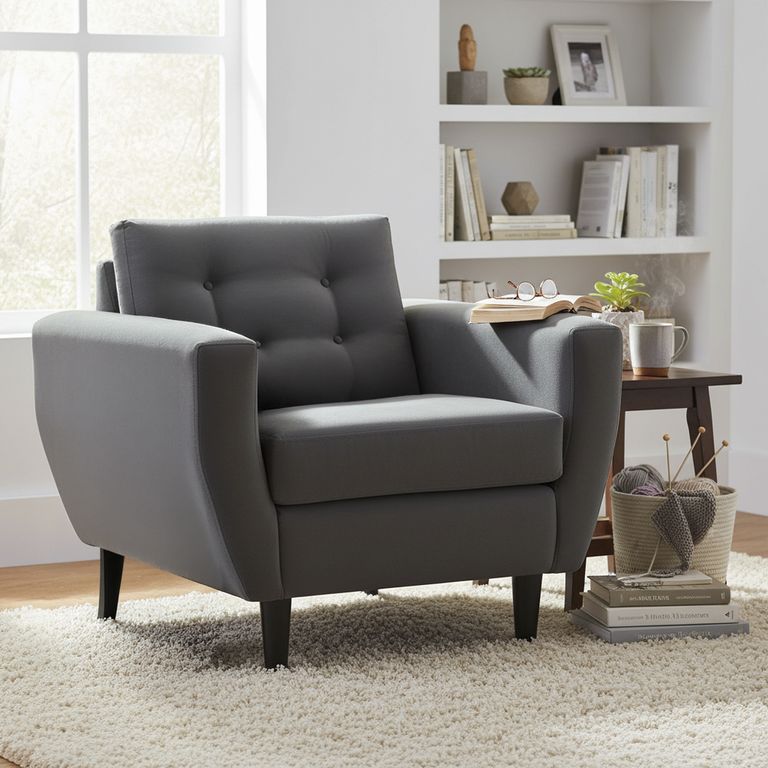Sillón 1 cuerpo BOTE 1C 95x80x83 cm Gris