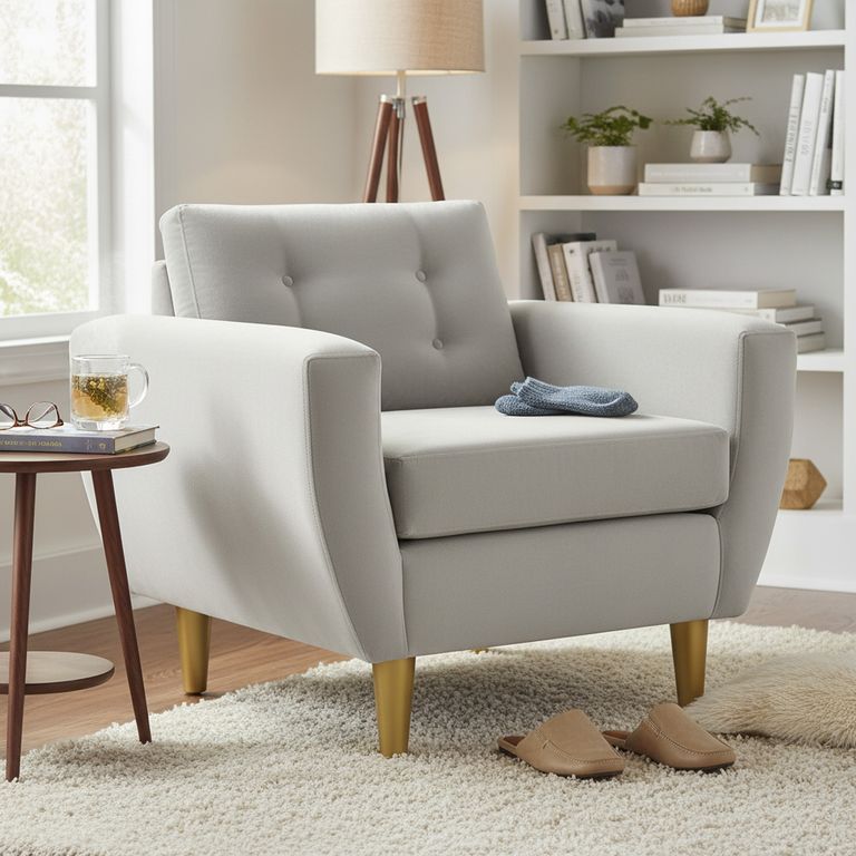 Sillón 1 cuerpo BOTE 1C 95x80x83 cm Beige