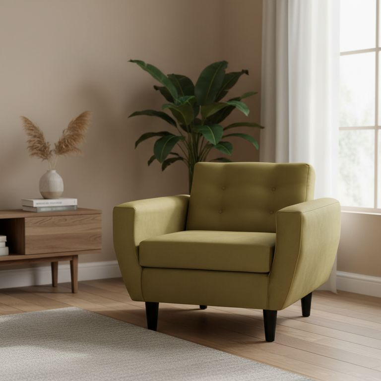 Sillón 1 cuerpo BOTE 1C 95x80x83 cm Verde