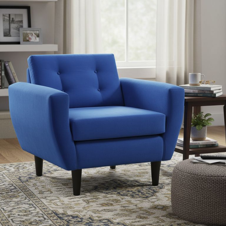 Sillón 1 cuerpo BOTE 1C 95x80x83 cm Azul