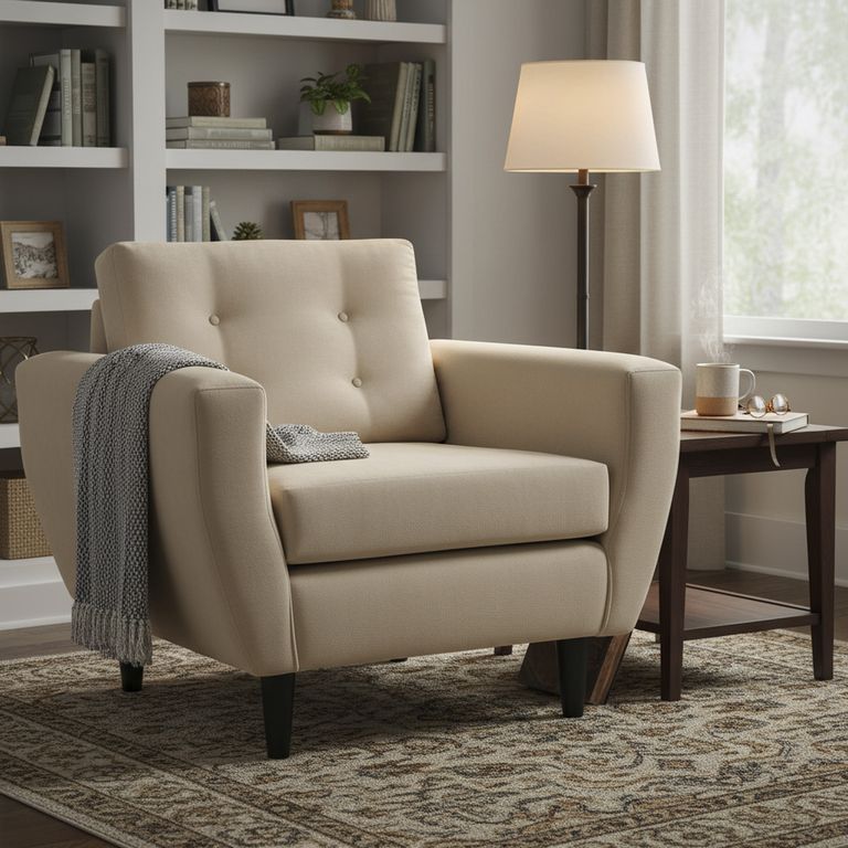 Sillón 1 cuerpo BOTE 1C 95x80x83 cm Beige