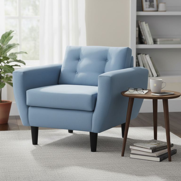 Sillón 1 cuerpo BOTE 1C 95x80x83 cm Azul