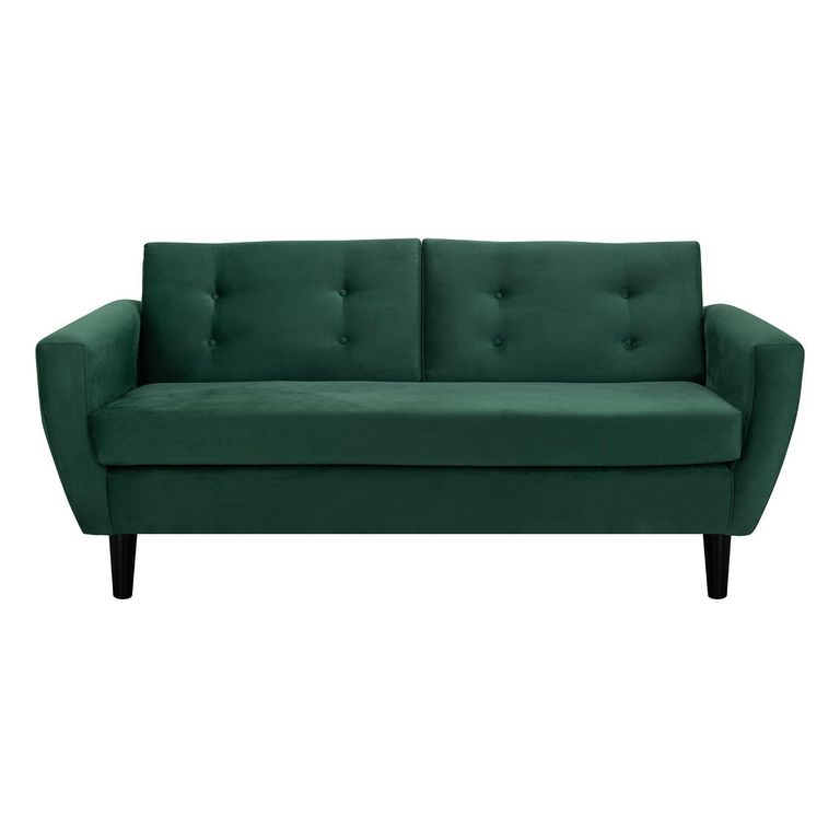 Sofá 3 cuerpos BOTE 3C 185x80x83 cm Verde