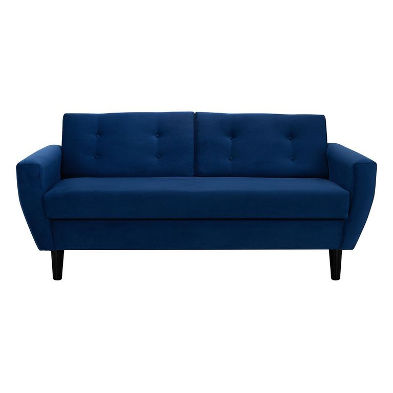 Sofá 3 cuerpos BOTE 3C 185x80x83 cm Azul